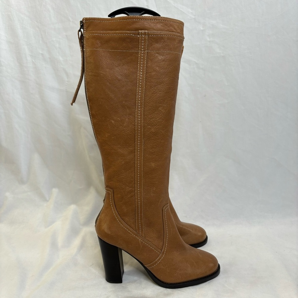 Adrienne Vittadini Tall Leather Boots
